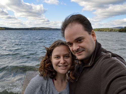 Sarah and Justin in Vermont